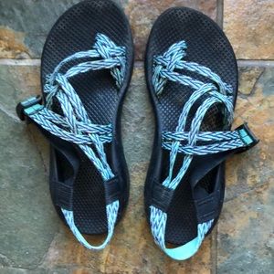 turquoise chaco sandals